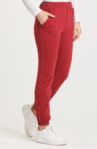 Claret red Broek 0309-02