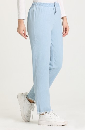 Pantalon Bleu Glacé 4057-01