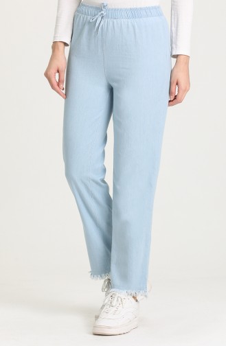 Pantalon Bleu Glacé 4057-01