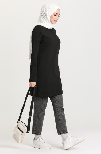 Plain Sport Tunic 6016-01 Black 6016-01