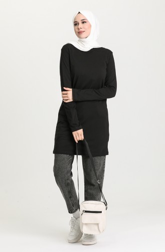 Plain Sport Tunic 6016-01 Black 6016-01