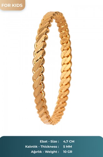 Gold Colour Bracelet 25-60-104-13-20