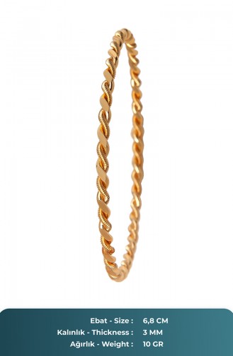 Golden Bracelet 25-60-106-13-20