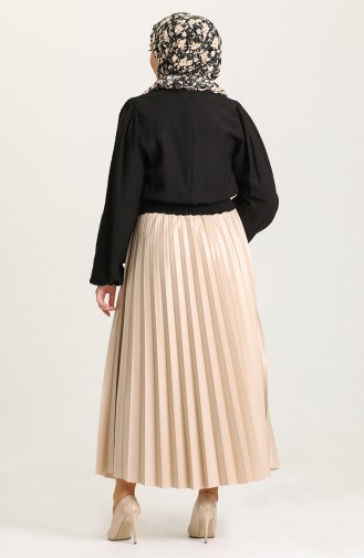 Beige Rok 5029-02