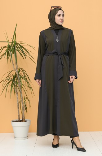 Khaki Abayas 0160-03