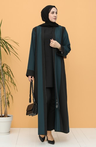 Abayas Vert emeraude 0160-05