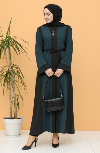 Emerald Green Abaya 0160-05