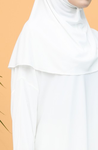 White Praying Dress 4537-08
