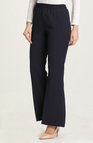 İspanyol Paça Pantolon 10011PNT-04 Lacivert