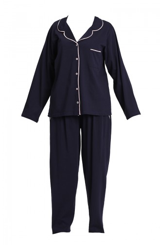 Navy Blue Pajamas 202052-01