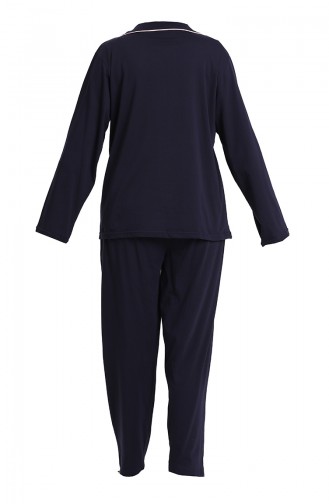 Navy Blue Pajamas 202052-01