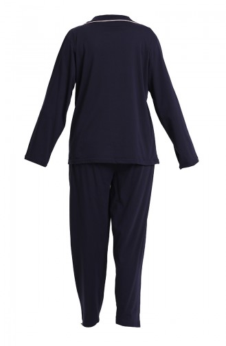 Pyjama Bleu Marine 202052-01