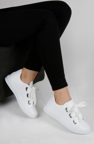 White Sneakers 0300-02