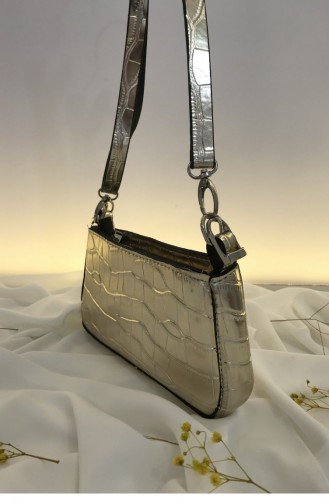 Gold Colour Portfolio Hand Bag 000074.ALTIN