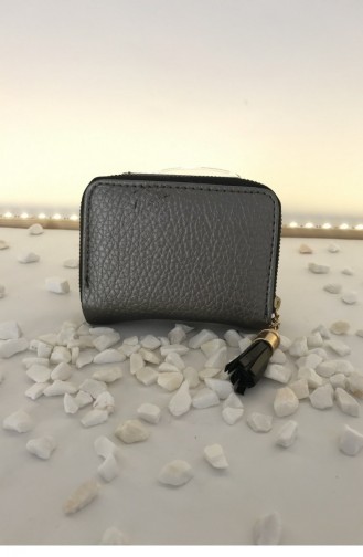 Silver Gray Wallet 000137.GUMUS