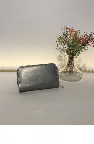 Silver Gray Wallet 000228.GUMUS