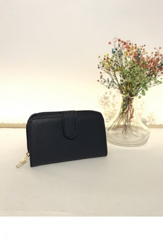Navy Blue Wallet 000228.LACIVERT