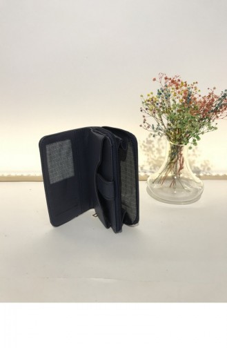 Navy Blue Wallet 000228.LACIVERT