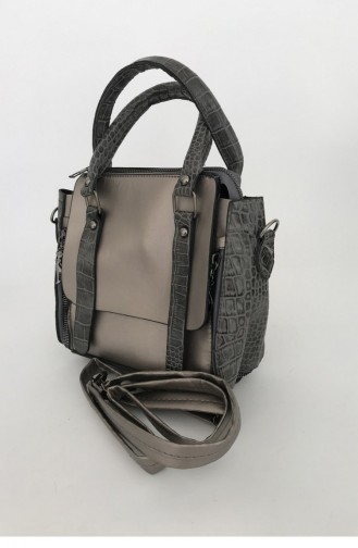 Silver Gray Shoulder Bag 000319.GUMUS