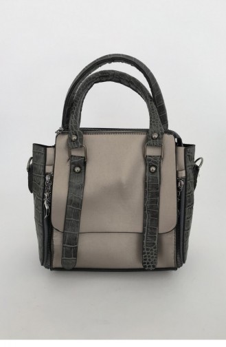 Silver Gray Shoulder Bags 000319.GUMUS