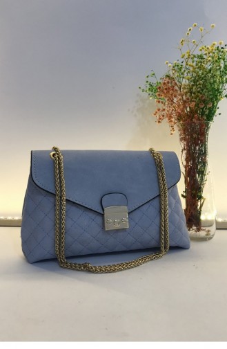 Blue Shoulder Bags 000351.MAVI