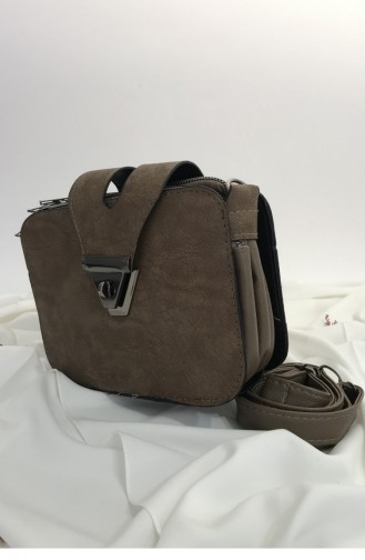 Dark Khaki Shoulder Bag 000662.VIZON