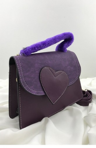 Purple Shoulder Bag 000767.MOR