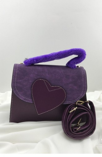 Purple Shoulder Bag 000767.MOR