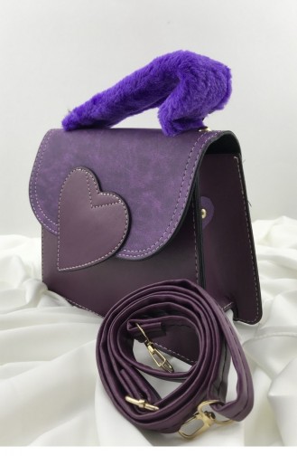 Purple Shoulder Bag 000767.MOR