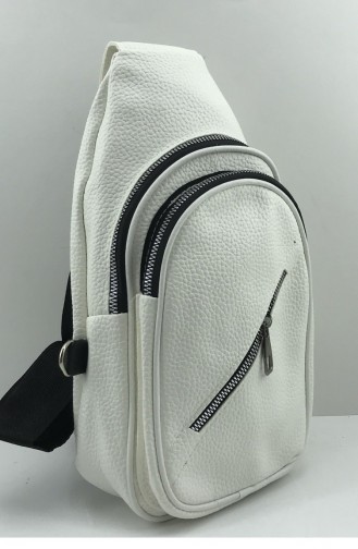 White Shoulder Bag 000878.BEYAZ