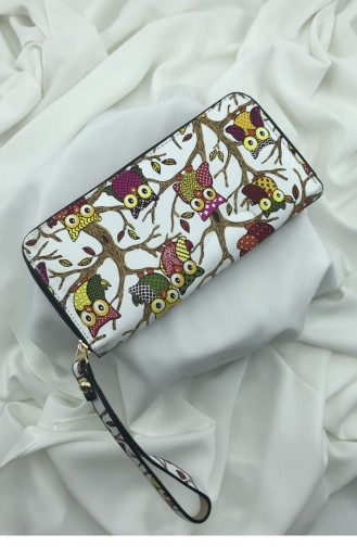 White Wallet 000912.BEYAZ