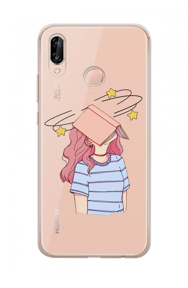 kitapli kiz tasarimli huawei p20 lite telefon kilifi fms066 10317