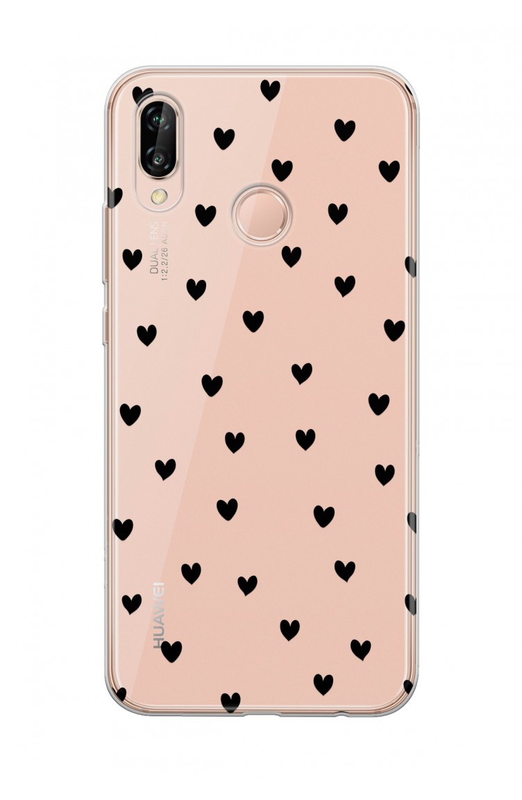 neon kalpler tasarimli huawei p20 lite telefon kilifi wd118