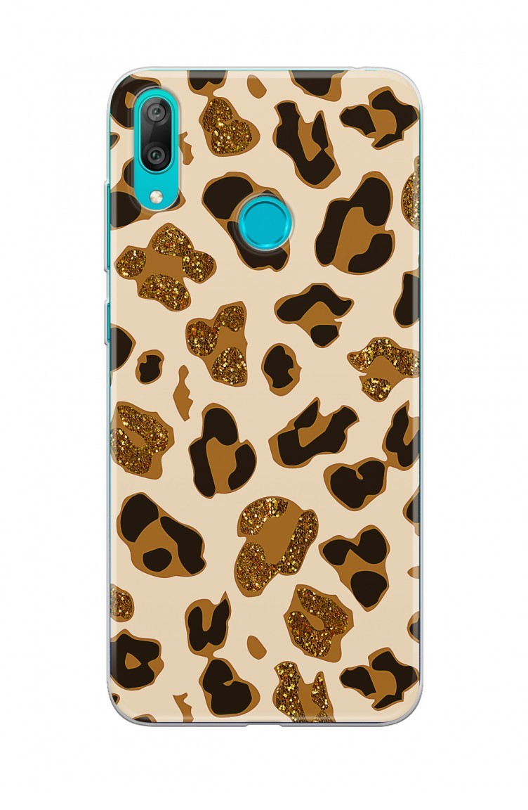 simli leopar tasarimli huawei y6 2019 telefon kilifi fmk037 10372