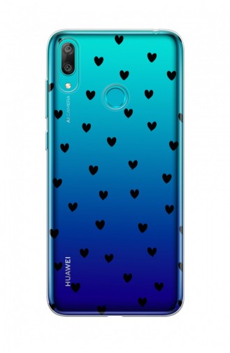 Neon Kalpler Tasarımlı Huawei Y6 2019 Telefon Kılıfı Wd118