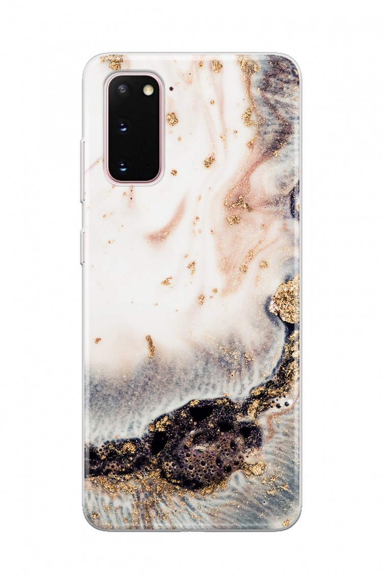 altin akrilik tasarimli huawei y7 2019 telefon kilifi wd066