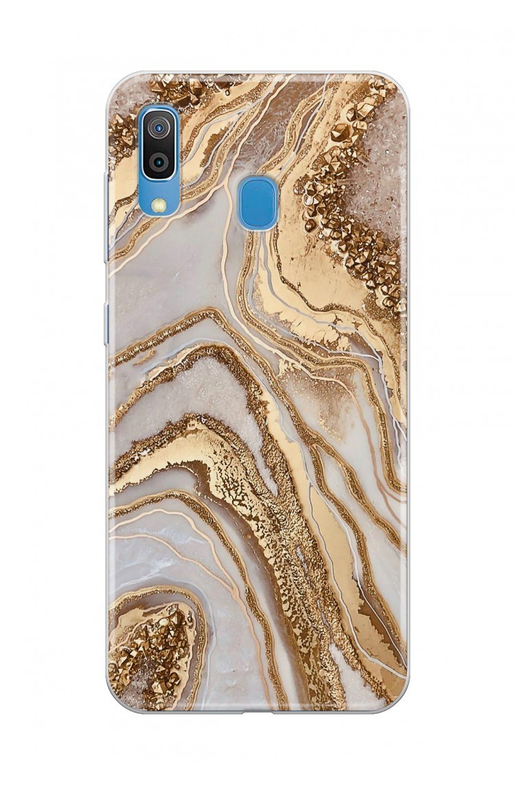 altin mermer tasarimli samsung galaxy a30 telefon kilifi fmm119 10734