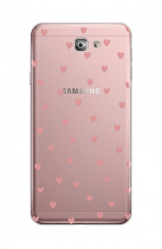 Pudra Neon Kalpler Tasarımlı Samsung Galaxy J7 Prime Telefon Kılıfı Wd120