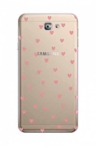 Pudra Neon Kalpler Tasarımlı Samsung Galaxy J7 Prime 2 Telefon Kılıfı Wd120