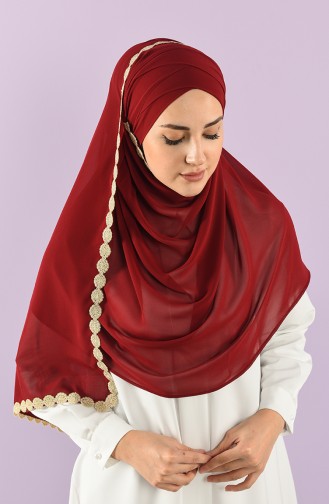Claret red Ready to wear Turban 0008-7