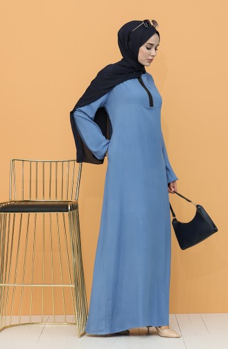 Indigo Hijab Kleider 8000-05