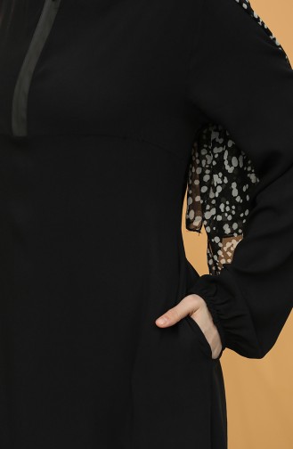 Robe Hijab Noir 8000-07