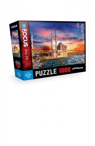 Blue Focus 1000 Parça Puzzle Ortaköy 92022983354515