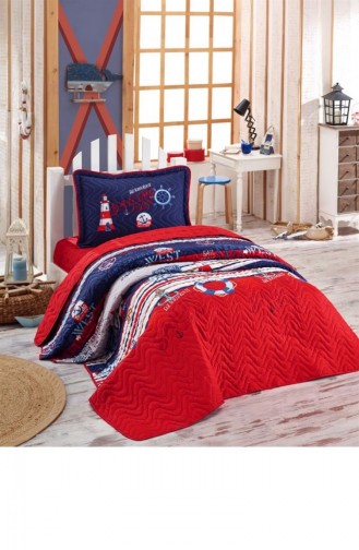 Ensemble Housse de Couette Rouge 8681727017827