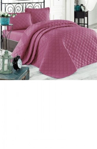Dusty Rose Bed Cover Set 8681727078040