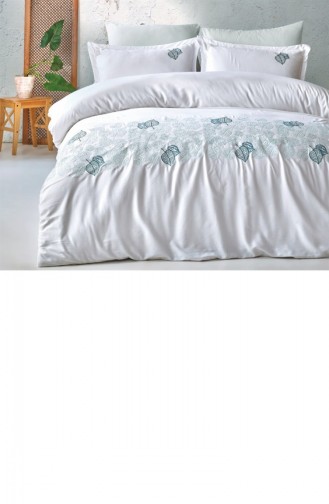 Mint Blue Bedlinen Set 8681727082474