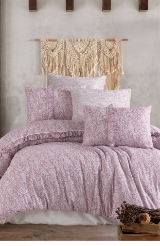 Housse de Couette Rose Pâle 8681727134807