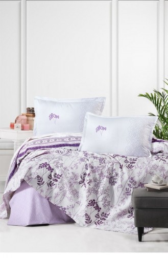 Purple Quilt Set 8681727145261