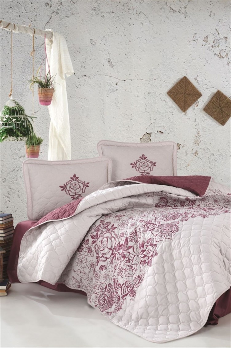 Ensemble Housse De Couette Rose Pale 8681727147272 Sefamerve