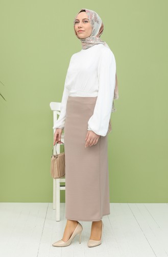 Beige Skirt 0202-03